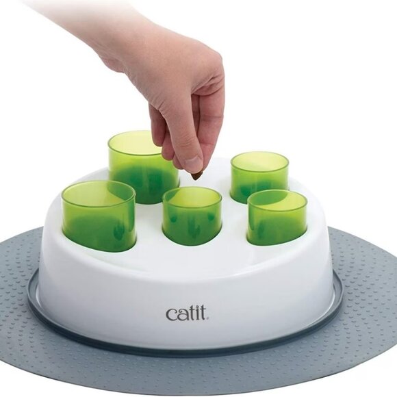 Cat Slow Feeder Puzzle: Catit Senses 2.0 Cat Digger Slow Feeder - Picture 2 of 2